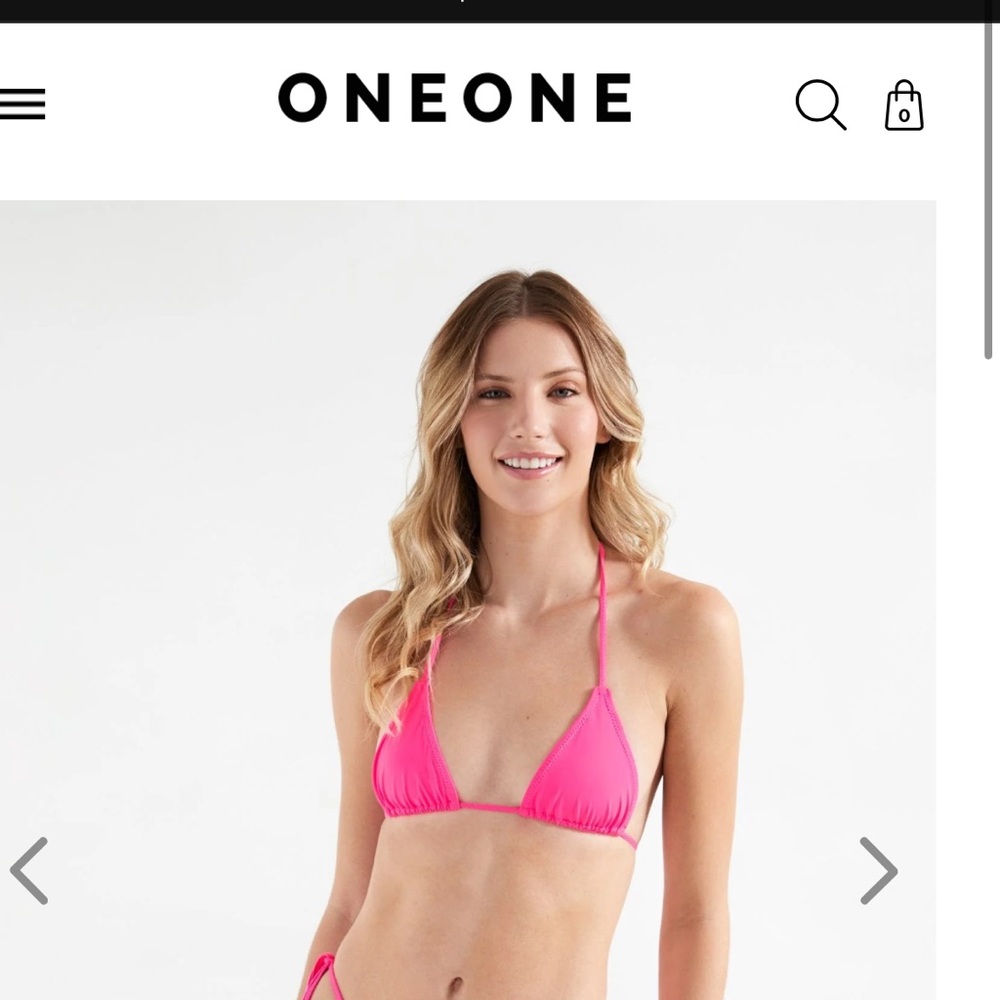 ONEONE Ariel Punch Pink Top
